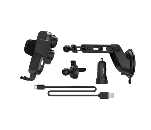 Hama Uchwyt Samochodowy FC10 Motion z ładowarką indukcyjną - 1459515 - zdjęcie